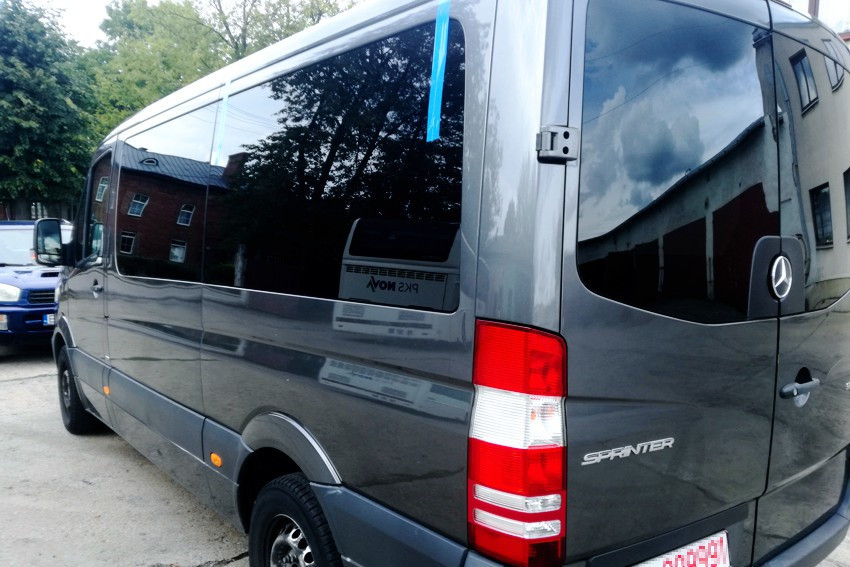 sprinter foliowanie szyb